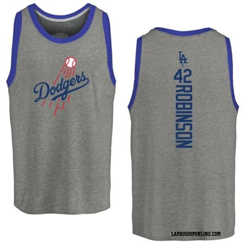 Women's Mookie Betts Los Angeles Dodgers Backer Slim Fit T-Shirt - Ash
